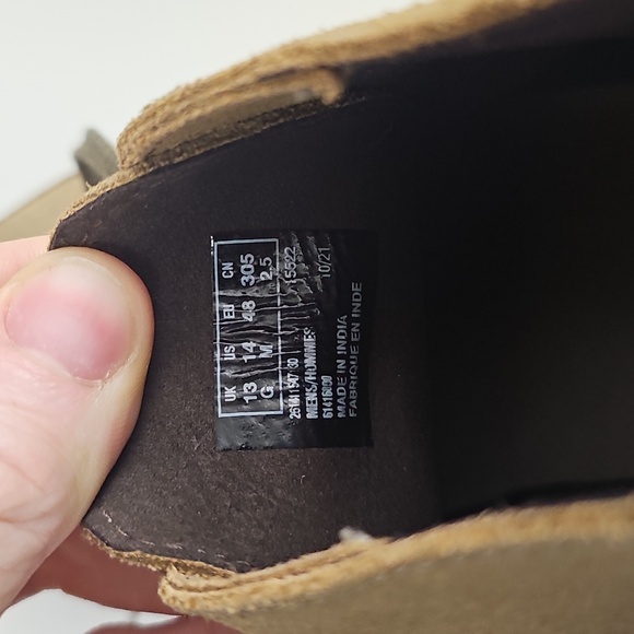 Clarks Bushacre 2 Taupe Suede Desert Boots